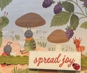 Cute as a Bug Card close up - Stamp4Joy.com