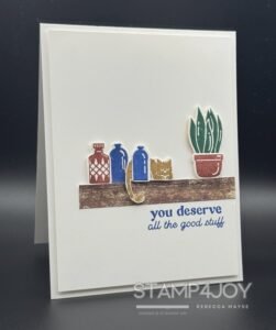On Display Card Idea - Stamp4Joy.com