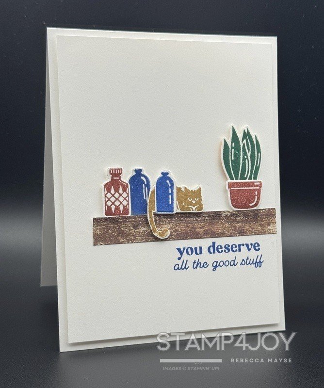 On Display Card Idea - Stamp4Joy.com