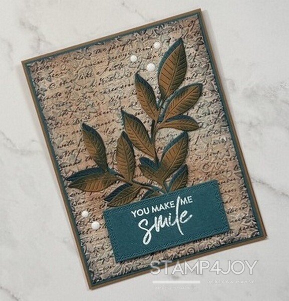 Stampin' Up! Nature's Symphony Handmade Card Idea - Stamp4Joy.com