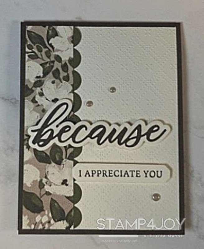 Thank You Cards Handmade - Stamp4Joy.com