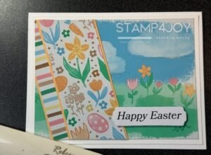 Bright Easter Card with a Fresh Twist - Stamp4Joy.com