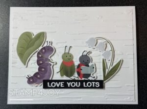 Bug Themed Handmade Card - Stamp4Joy.com