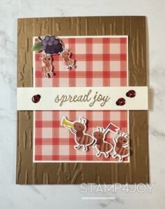 Cute Ant Card Idea - Stamp4Joy.com