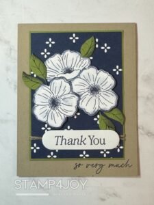Easy Handmade Card - Stamp4Joy.com