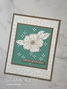 Summer Splash birthday card - Stamp4Joy.com