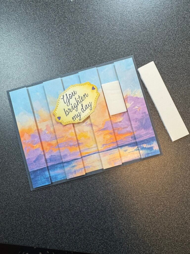 Attaching the Greeting - Stamp4Joy.com