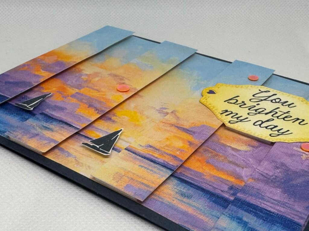 Card Making Mistake side closeup - Stamp4Joy.com