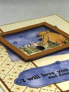 Handmade Love Card close-up - Stamp4Joy.com