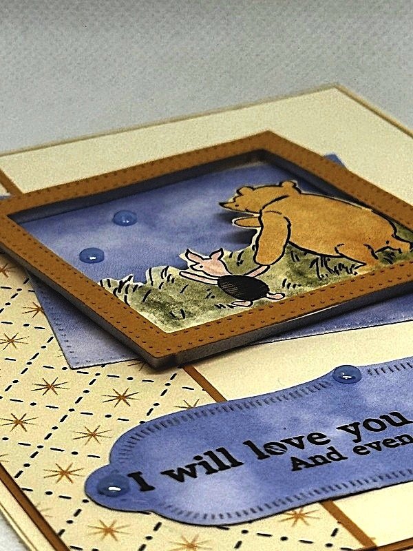 Handmade Love Card close-up - Stamp4Joy.com