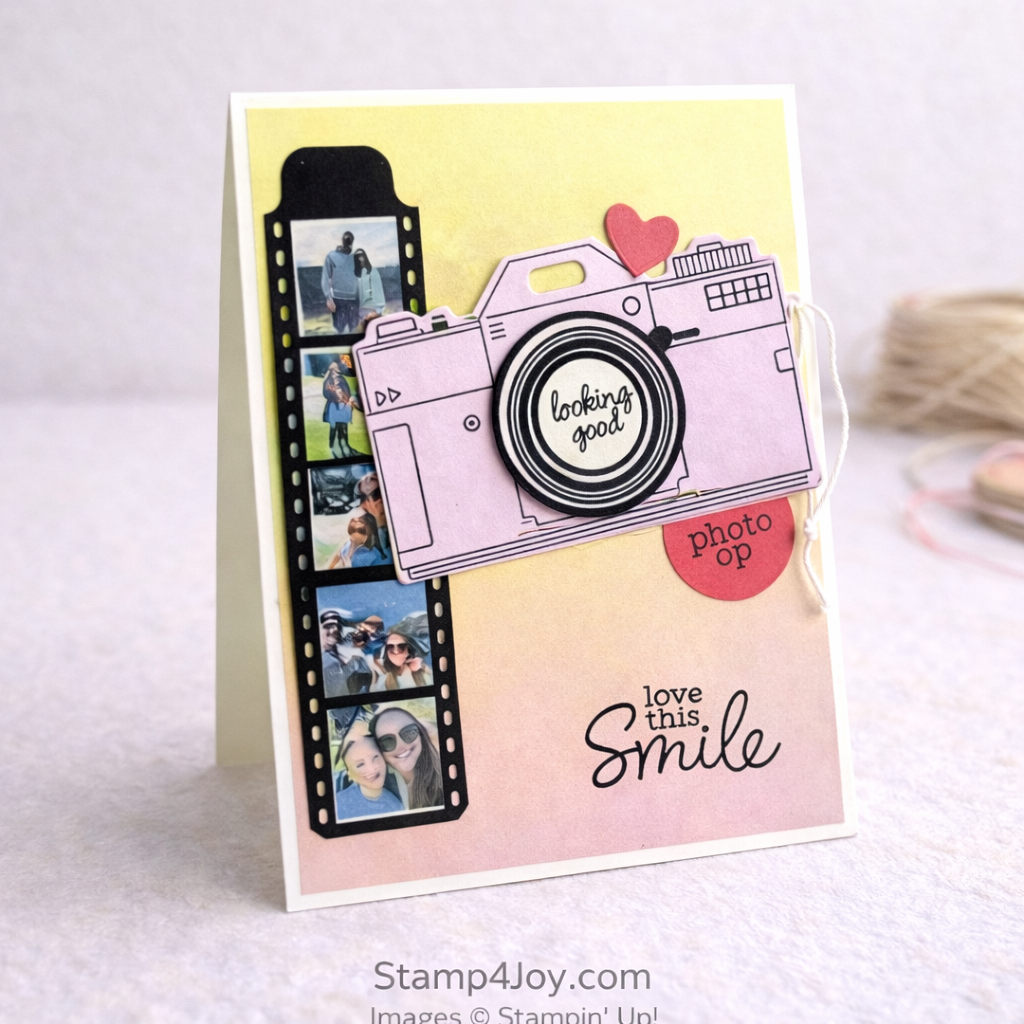 Photo Card Ideas in Bubble Bath - Stamp4Joy.com