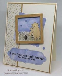 Handmade Love Card Idea - Stamp4Joy.com