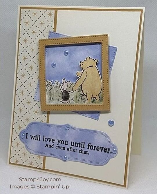 Handmade Love Card Idea - Stamp4Joy.com