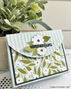 Lovely Blossom Stationary Purse - Stamp4Joy.com