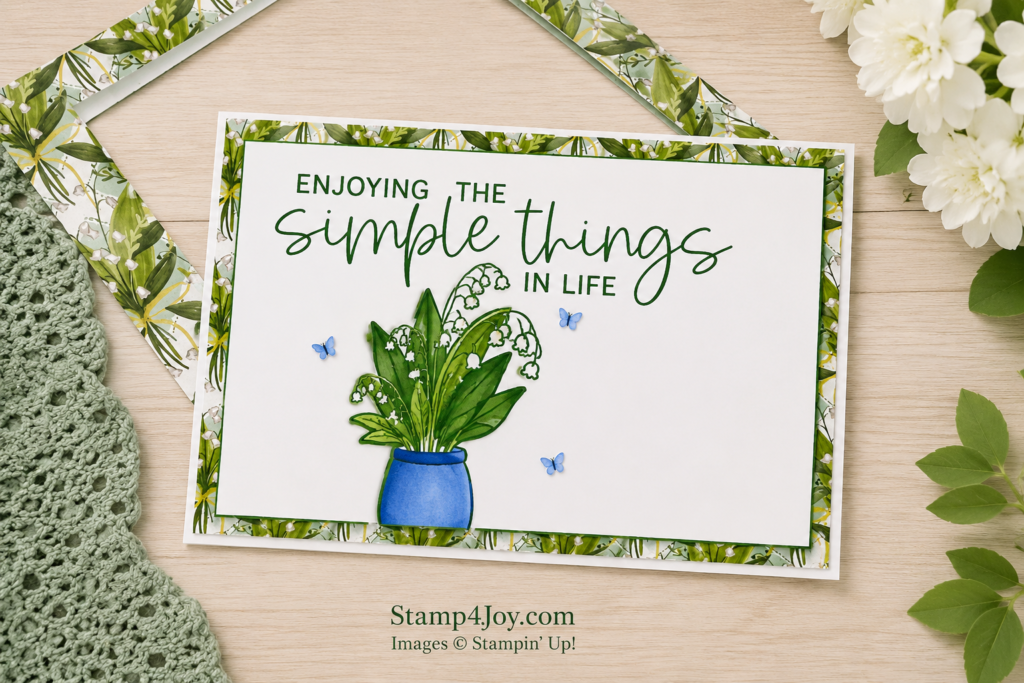 Valley in Bloom Designer Series Paper - Stamp4Joy.com