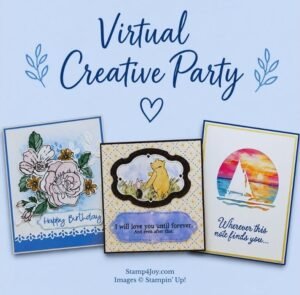 Virtual Creative Party small - Stamp4Joy.com