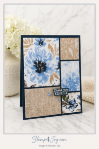 Delicate Dreams Scrap Card Layout - Stamp4Joy.com