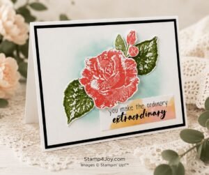 Easy Floral Begonia Belle - Stamp4Joy.co,