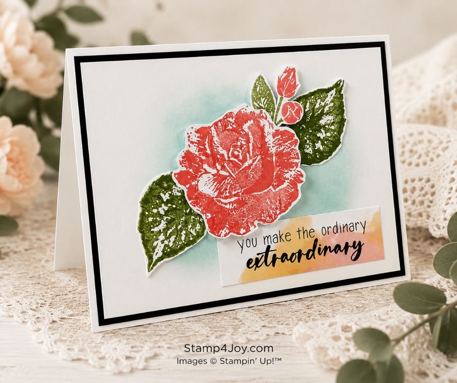 Easy Floral Begonia Belle - Stamp4Joy.co,