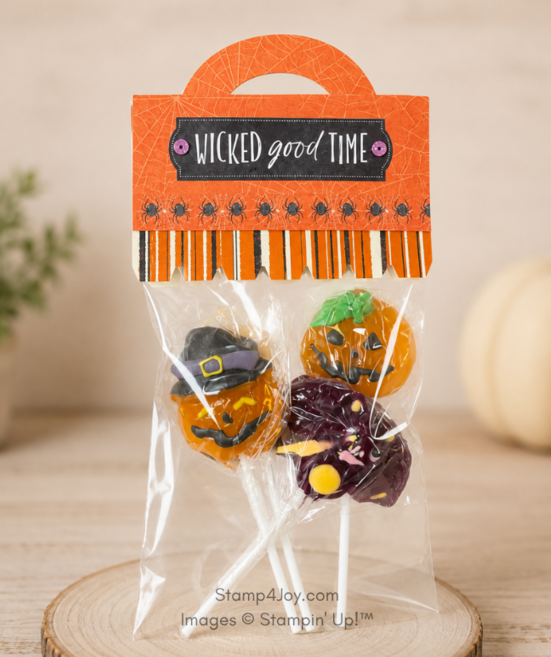 Halloween Treat Bag - Stamp4Joy.com