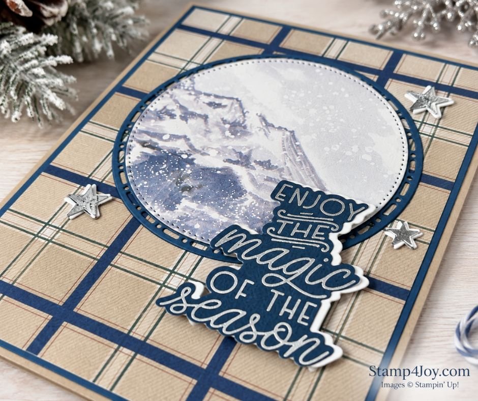 Enjoy the Magic Card close-up - Stamp4Joy.com